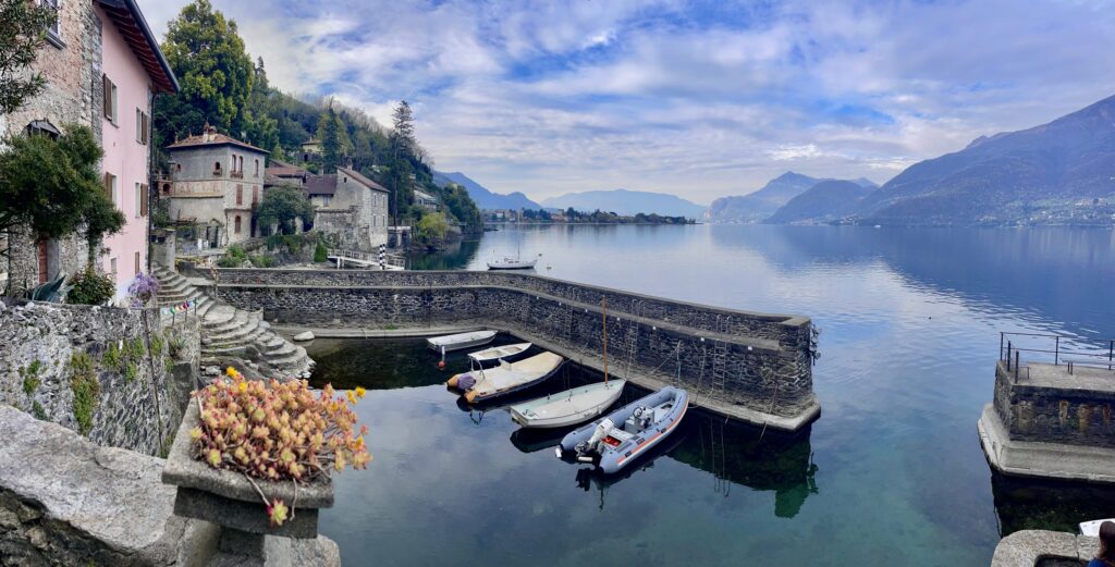 Lake Como at Corenno Plinio