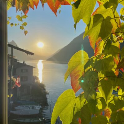 Lake Lugano at Gandria