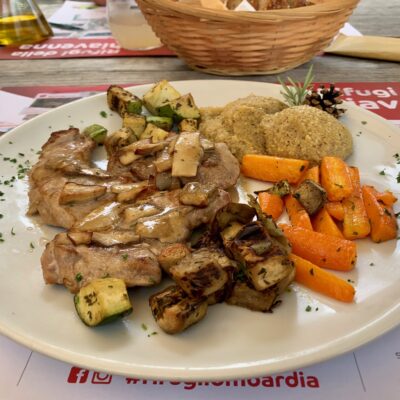 Lunch in Rifugio Frasnedo