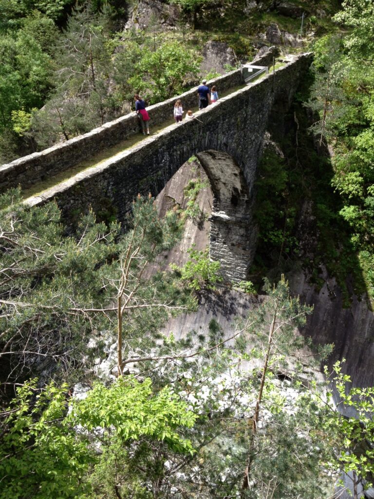 Old bridge in val Bodengo