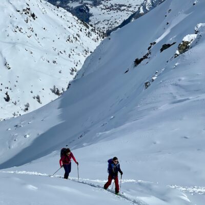 Ski touring in Valais