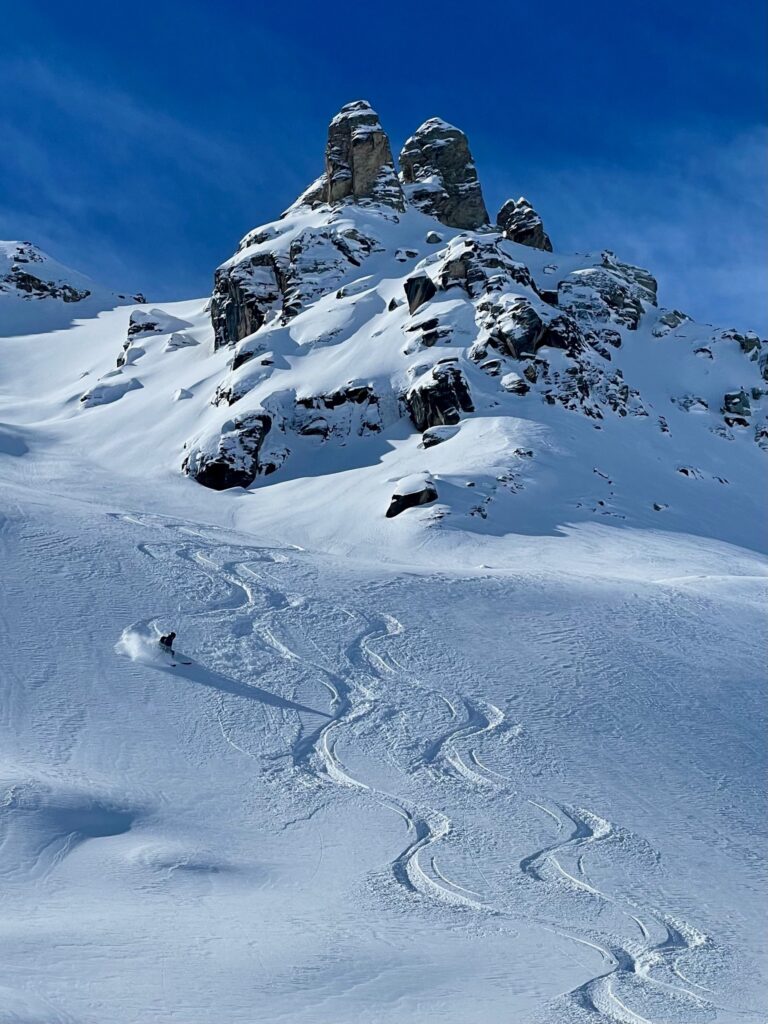 Skiing in St Moritz