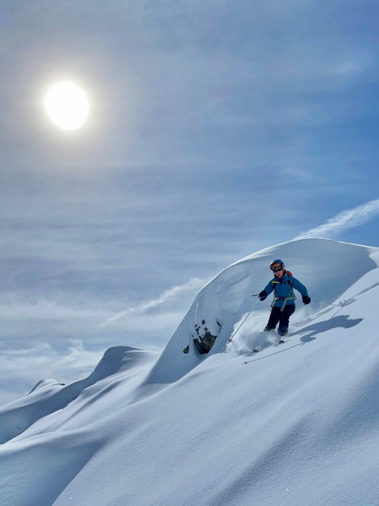 Skiing in Valais