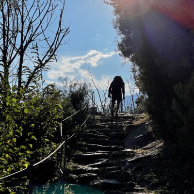 Valtellina granite steps