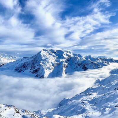 View from Monte Vallecetta Bormio