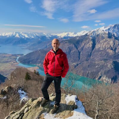 View over Lake Como from Frasnedo